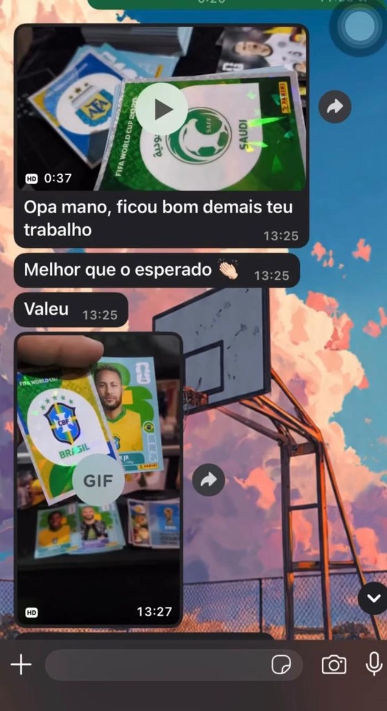 Depoimento WhatsApp